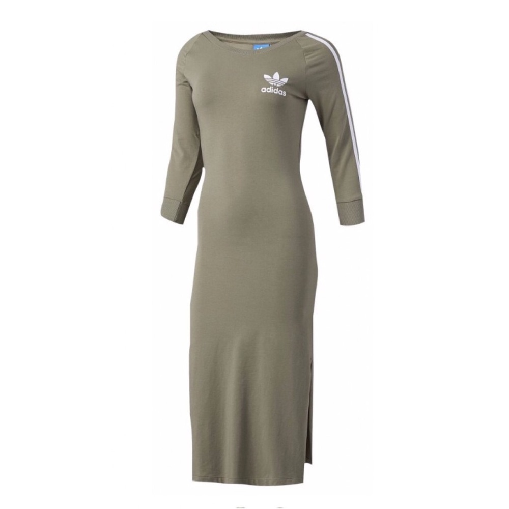 ❎SOLD❎ Adidas Three Stripe Dress - Picture 6 of 7